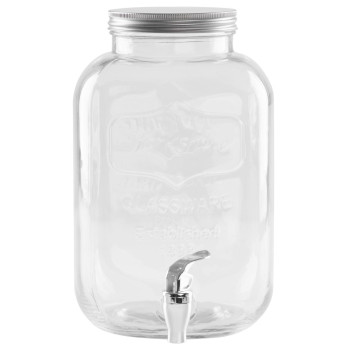 Pitcher MagicHome, for water, jug, with tap, glass, 5l