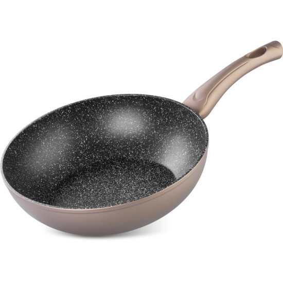Pan Wok MagicHome Coffee Brown Line, 28 cm