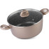 Pott MagicHome Coffee Brown Line, 28 cm, 5,9 liitrit, kaanega