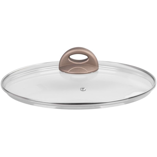 Kaas pannile Magic Home Coffee Brown Line, 26 cm