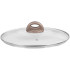 Kaas pannile Magic Home Coffee Brown Line, 26 cm