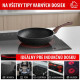 Wok pan MagicHome Black Marble Line, 28 cm
