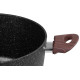 Pott MagicHome Black Marble Line, 24 cm, 4,0 l, kaanega Pott MagicHome Black Marble Line, 24 cm, 4,0 l, kaanega