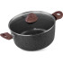 Pott MagicHome Black Marble Line, 24 cm, 4,0 l, kaanega
