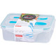 MagicHome lunch box, square, with fork and spoon, 1.5 lit., 22x15.2x7.6 cm MagicHome lunch box, square, with fork and spoon, 1.5 lit., 22x15.2x7.6 cm