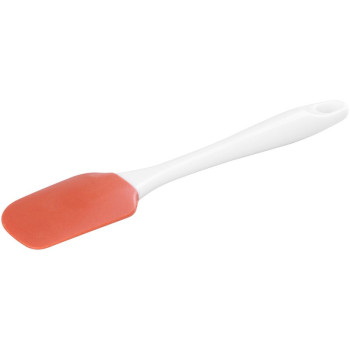 MagicHome spatula, for baking and cooking, silicone, red, 25x5.2x1.1 cm
