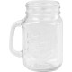MagicHome joogipudel, kõrrega, värvilise korgiga, klaas, 480 ml, pakis. 12 tk