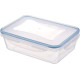 MagicHome Lunchbox, ristkülikukujuline, klamber, komplekt 3, 1350 ml, 15,5x21,5x7,5 cm