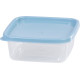 Toidunõu MagicHome, kandiline, Clip, komplekt 4 tk, 0,6 lit., 14,3x14,3x5,8 cm