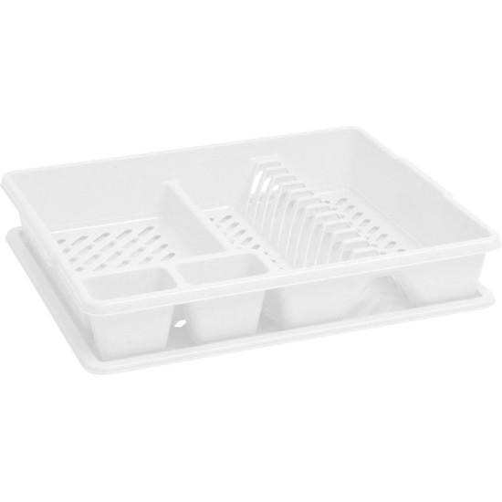 Curver® kuivatusrest, 38x45x8,8 cm, kööginõud, valge Curver® kuivatusrest, 38x45x8,8 cm, kööginõud, valge