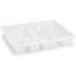 Drip tray Curver®, 38x45x8,8 cm, white, for dishes
