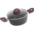 MagicHome Black Marble Line kastrul, 20 cm, 2,2 l. Kaanega