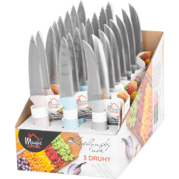 MagicHome knife, 3 types, kitchen, paring, Sellbox 24 pcs