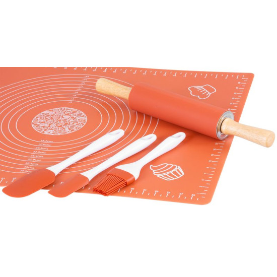 MagicHome küpsetuskomplekt, 5 tk, silikoon MagicHome küpsetuskomplekt, 5 tk, silikoon