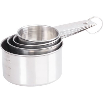 MagicHome measuring cup, stainless steel, set of 4 MagicHome measuring cup, stainless steel, set of 4