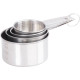 MagicHome measuring cup, stainless steel, set of 4 MagicHome measuring cup, stainless steel, set of 4