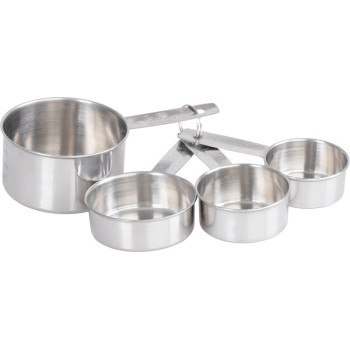MagicHome measuring cup, stainless steel, set of 4