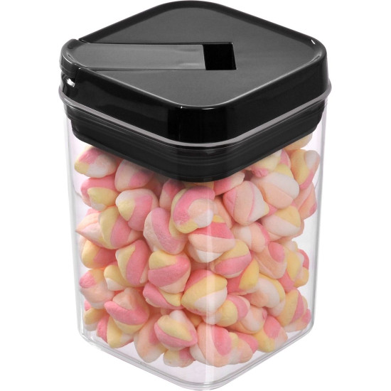 MagicHome jar, with silicone seal, 900 ml, 106x106x150 mm MagicHome jar, with silicone seal, 900 ml, 106x106x150 mm