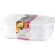 MagicHome Lunchbox set MB41, set of 3, 700/1300/2100 ml, rectangular MagicHome Lunchbox set MB41, set of 3, 700/1300/2100 ml, rectangular