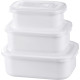 MagicHome Lunchbox set MB41, set of 3, 700/1300/2100 ml, rectangular MagicHome Lunchbox set MB41, set of 3, 700/1300/2100 ml, rectangular
