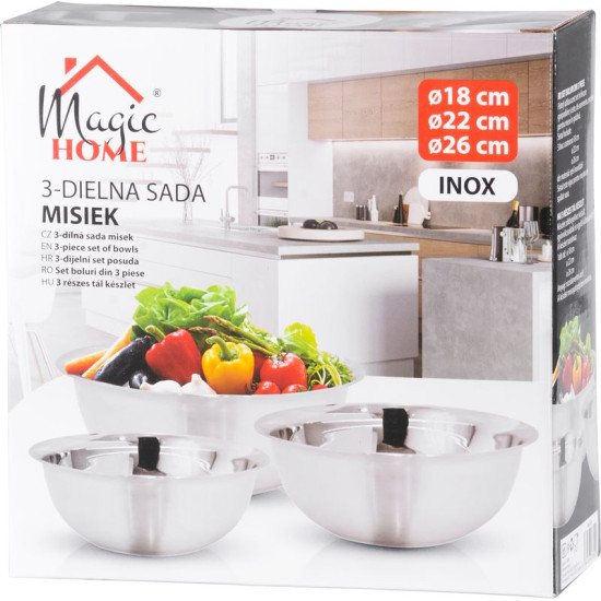 MagicHome mõõtetops, lusikas, roostevaba teras, 4 tk komplekt MagicHome mõõtetops, lusikas, roostevaba teras, 4 tk komplekt