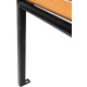 Garden bench KIMBRA, 120x82x41cm, steel/plastic Garden bench KIMBRA, 120x82x41cm, steel/plastic
