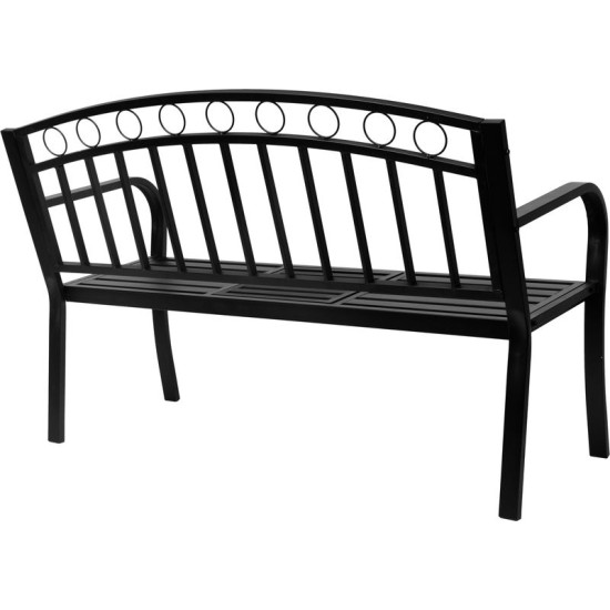 Pegi bench, garden with table, metal 127x53x84 cm Pegi bench, garden with table, metal 127x53x84 cm