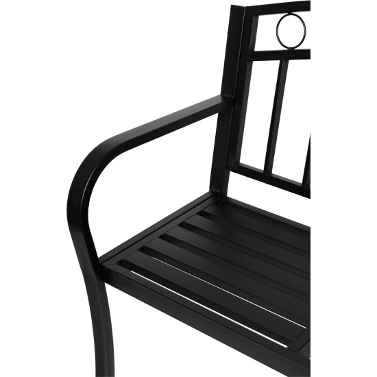 Pegi bench, garden with table, metal 127x53x84 cm Pegi bench, garden with table, metal 127x53x84 cm