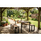 Set garden garden, table 118x58x75,5 cm, 2x bench 108x25x45 cm Set garden garden, table 118x58x75,5 cm, 2x bench 108x25x45 cm