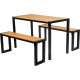 Set garden garden, table 118x58x75,5 cm, 2x bench 108x25x45 cm Set garden garden, table 118x58x75,5 cm, 2x bench 108x25x45 cm