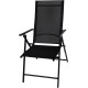 Minini chair, black, garden, adjustable, 56x71x106 cm Minini chair, black, garden, adjustable, 56x71x106 cm