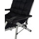 Lamamistool POHO, must, reguleeritav, 65x160x110 cm Lamamistool POHO, must, reguleeritav, 65x160x110 cm
