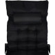 Lamamistool POHO, must, reguleeritav, 65x160x110 cm Lamamistool POHO, must, reguleeritav, 65x160x110 cm