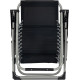 Lamamistool POHO, must, reguleeritav, 65x160x110 cm Lamamistool POHO, must, reguleeritav, 65x160x110 cm