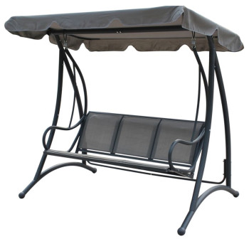 Garden swing LENOX, 250 kg, 194x119x170 cm, PE 160 g/m2 Garden swing LENOX, 250 kg, 194x119x170 cm, PE 160 g/m2