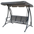 Садовые качели LENOX, 250 кг, 194x119x170 см, ПЭ 160 г/м2