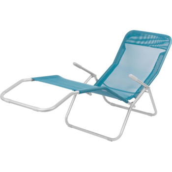 Lounger JAMAICA, 140x60x96 cm, blue Lounger JAMAICA, 140x60x96 cm, blue