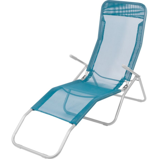Lounger JAMAICA, 140x60x96 cm, blue Lounger JAMAICA, 140x60x96 cm, blue