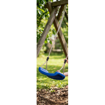 Child swing LEQ ABELLA, blue, 43x17x8.5 cm, plastic