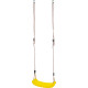 Child swing LEQ ABELLA, yellow, 43x17x8.5 cm, plastic Child swing LEQ ABELLA, yellow, 43x17x8.5 cm, plastic
