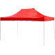 Tent FESTIVAL 30, 3x3 m, red, professional, UV-resistant sheet, without wall
