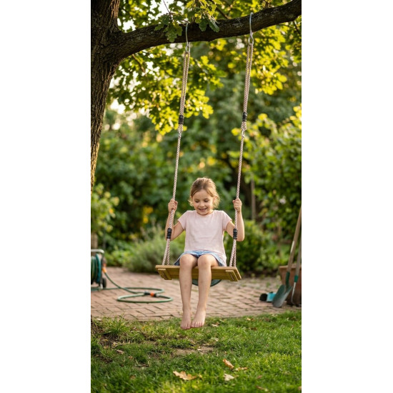 Child swing LEQ GATANA, wooden Child swing LEQ GATANA, wooden