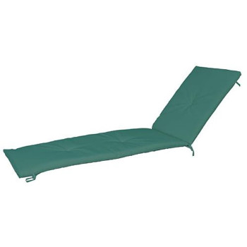 Mat LEQ LANGELAND, green, for deck chair