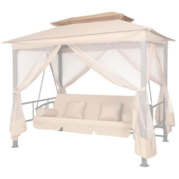 ALIPASCHA Lux canopy, for garden swing, top, part 13