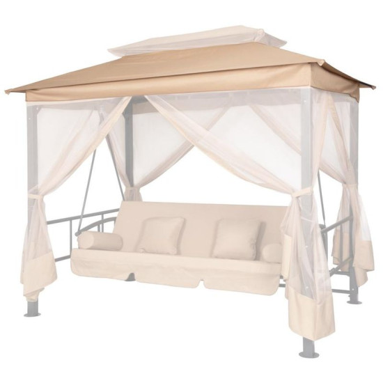 ALIPASCHA Lux canopy, for garden swing, perimeter, part 14 ALIPASCHA Lux canopy, for garden swing, perimeter, part 14