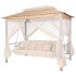 ALIPASCHA Lux canopy, for garden swing, perimeter, part 14