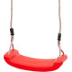 Child swing LEQ ABELLA, red, 43x17x8.5 cm, children's, plastic