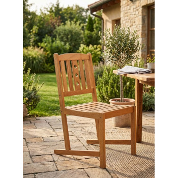 Chair LEQ KULBY, 46x58x95 cm, wooden