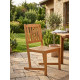 Chair LEQ KULBY, 46x58x95 cm, wooden