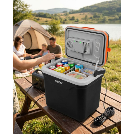 Car Fridge Strend Pro, 2v1, 24 lit, 230V/12V, PUR insulation Car Fridge Strend Pro, 2v1, 24 lit, 230V/12V, PUR insulation